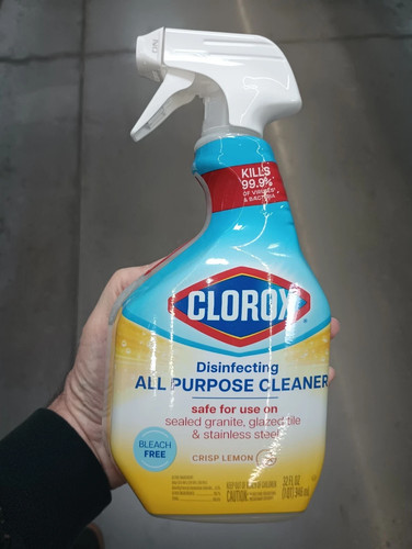 Clorox crisp lemon - crisp, scent